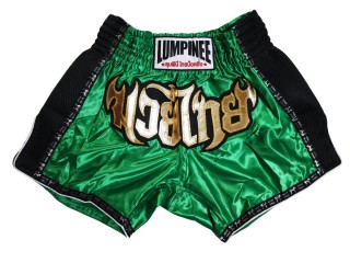 Lumpinee kvinner Muay Thai Kickboksning Shorts : LUMRTO-003-Mørk Grønn