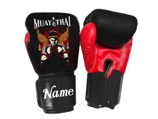 Personlig Muay Thai boksehansker : KNGCUST-101 Svart