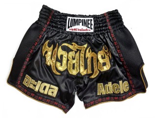 Personlig Muay Thai Shorts : KNSCUST-1253 Svart